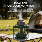 Portable Kerosene Camping Stove - Durable Iron Construction for Backpacking, Hiking & Outdoor Cooking