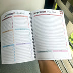 ADHD Cleaning Planner for Adults, Undated Cleaning Schedule & Checklist,ADHD Cleaning Planner, Daily Weekly Monthly Checklists, Home Organization Planner, Routine Tracker