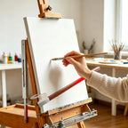 Artist Hand Support Bridge, Support Mahlstick, Adjustable Hand Rest for Painting Drawing Detail Work