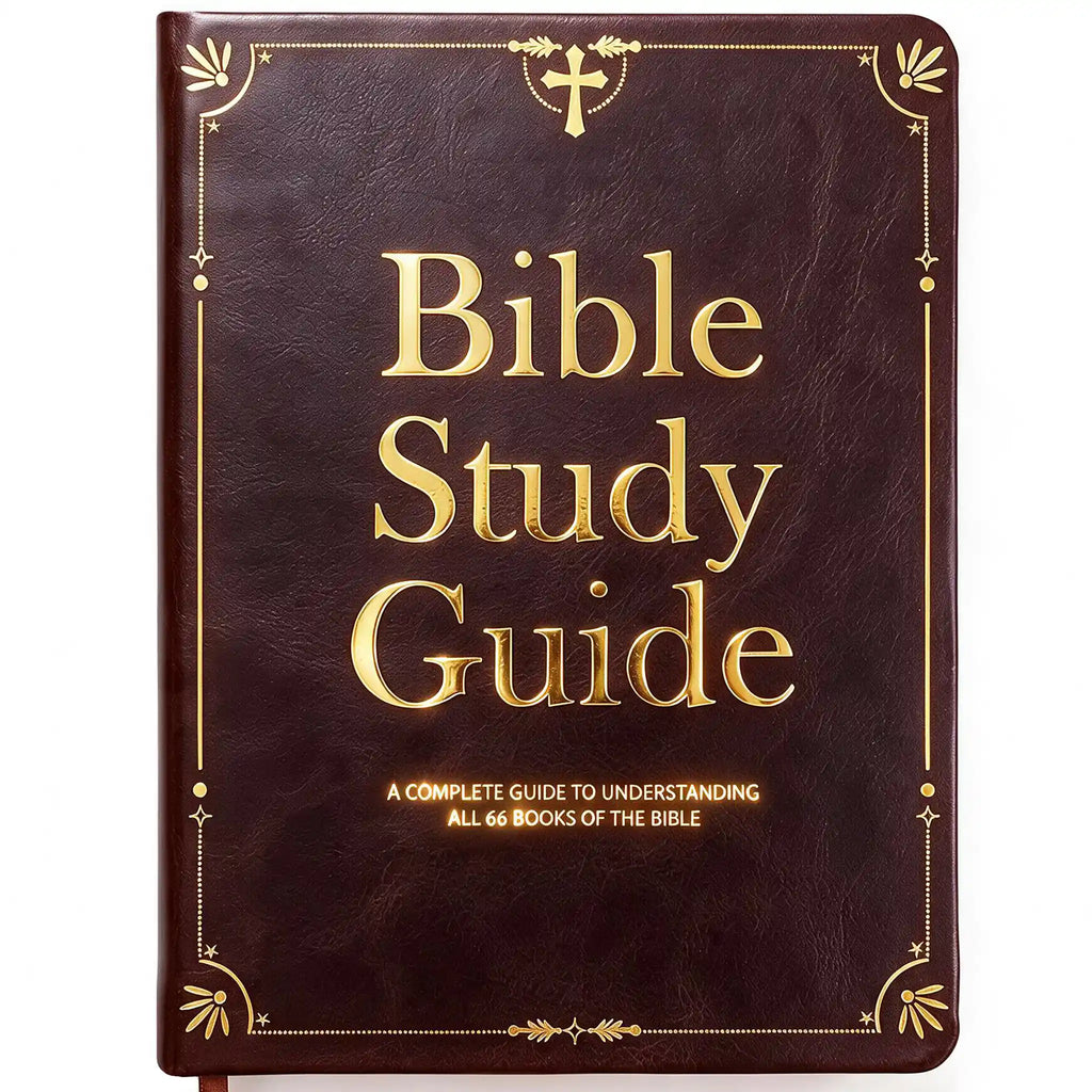 Large Print Bible Study Guide,66 Books Guided Devotional Prayer Journal,Faithsprout The Bible in a Year Long Plan,Scripture Prompt Devotional Notebook,Premium Hardcover,Christian Gift for Beginners