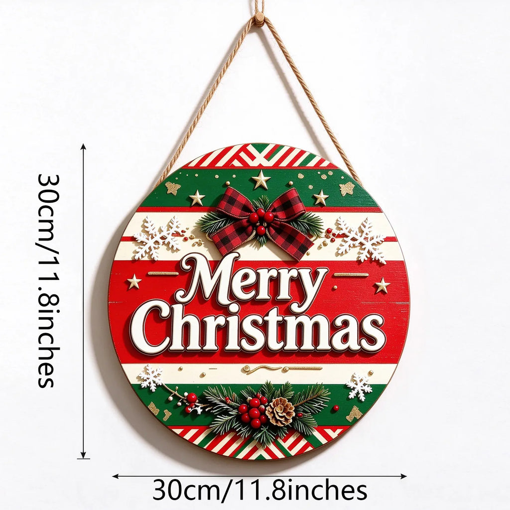 Christmas Halloween Metal Sign,Vintage Round Tin Wall Poster Decorations,12*12inches,Merry Christmas Happy Halloween Indoor Outdoor Hanging Ornament,Fall Farmhouse Door Porch Kitchen Bar Cafe Decoration,Funny Ghost Pumpkin
