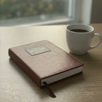 One Minute with GOD for Men, 365 Days of Daily Prayer Brown Book, 2026~2027 Bible Prayer Faux Leather Journal