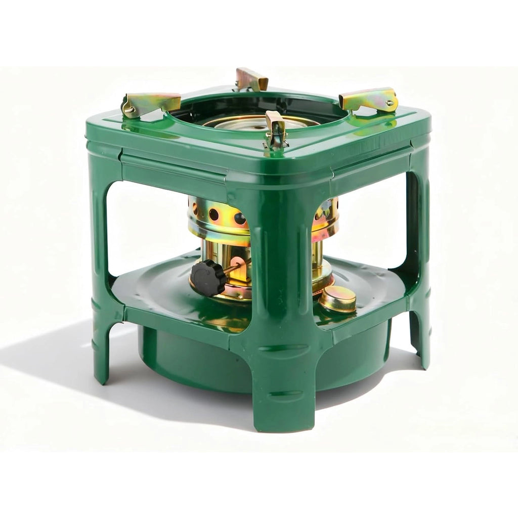 Portable Kerosene Camping Stove - Durable Iron Construction for Backpacking, Hiking & Outdoor Cooking