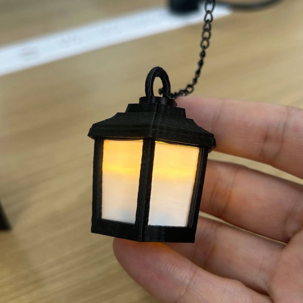 Library Lantern Mini Bookshelf Lamp, Vintage Hanging LED Book Shelf Lights,with Bookend-Style Base,Warm Decorative for Home Library,Study and Reading Corner,Enchanting Gift for Literary Lovers