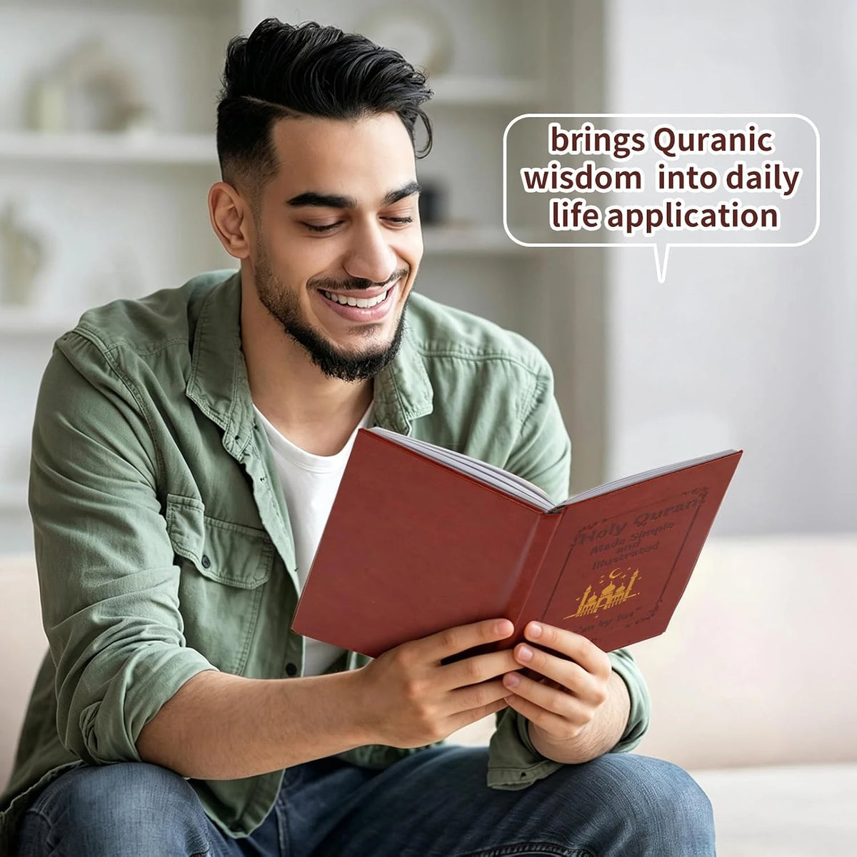 The Quran Journey - Holy Quran Made Simple and Illustrated, Aigaisen Quran Study Guide All 114 Surahs,Illustrated Tafsir & Complete Quran Summary
