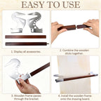 Artist Hand Support Bridge, Support Mahlstick, Adjustable Hand Rest for Painting Drawing Detail Work